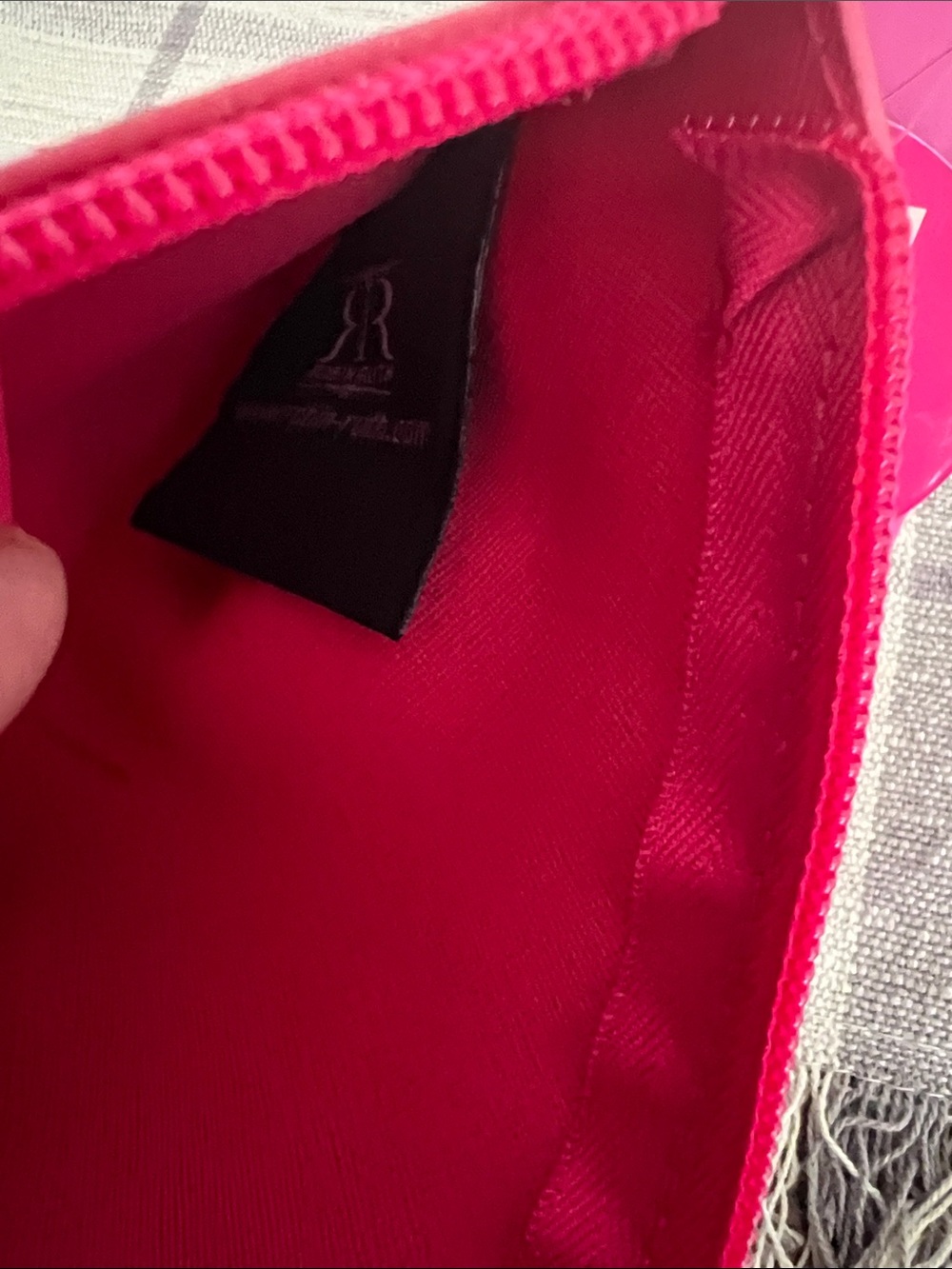Robin Ruth Pink Tropical Riviera Maya Wristlet - Picture 7 of 11